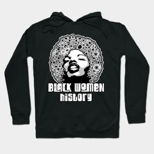 Black women history month pride black power culture white bc Hoodie